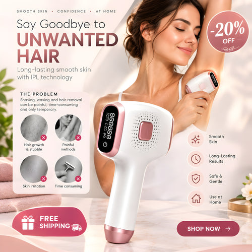 Laser IPL hair remover